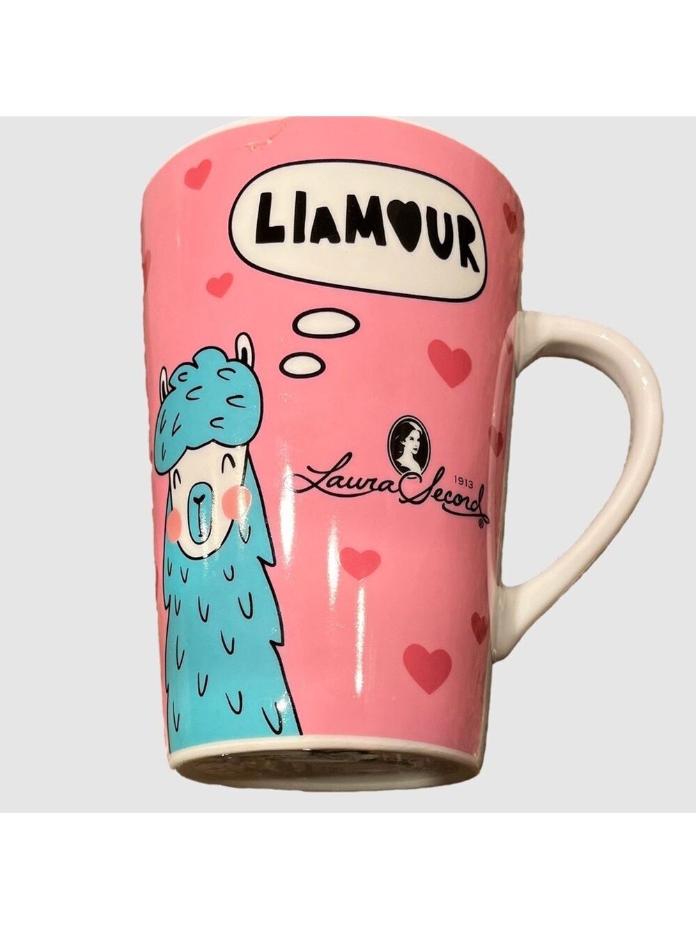 Pink Llama Llamour Love Mug 16 oz Capacity